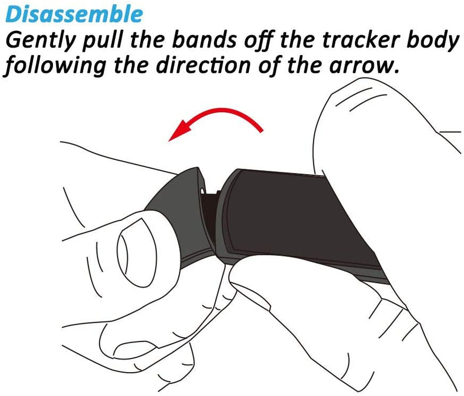 Id130Plus HR Bands Replacement for Veryfitpro Id130Plus Series Fitness Tracker